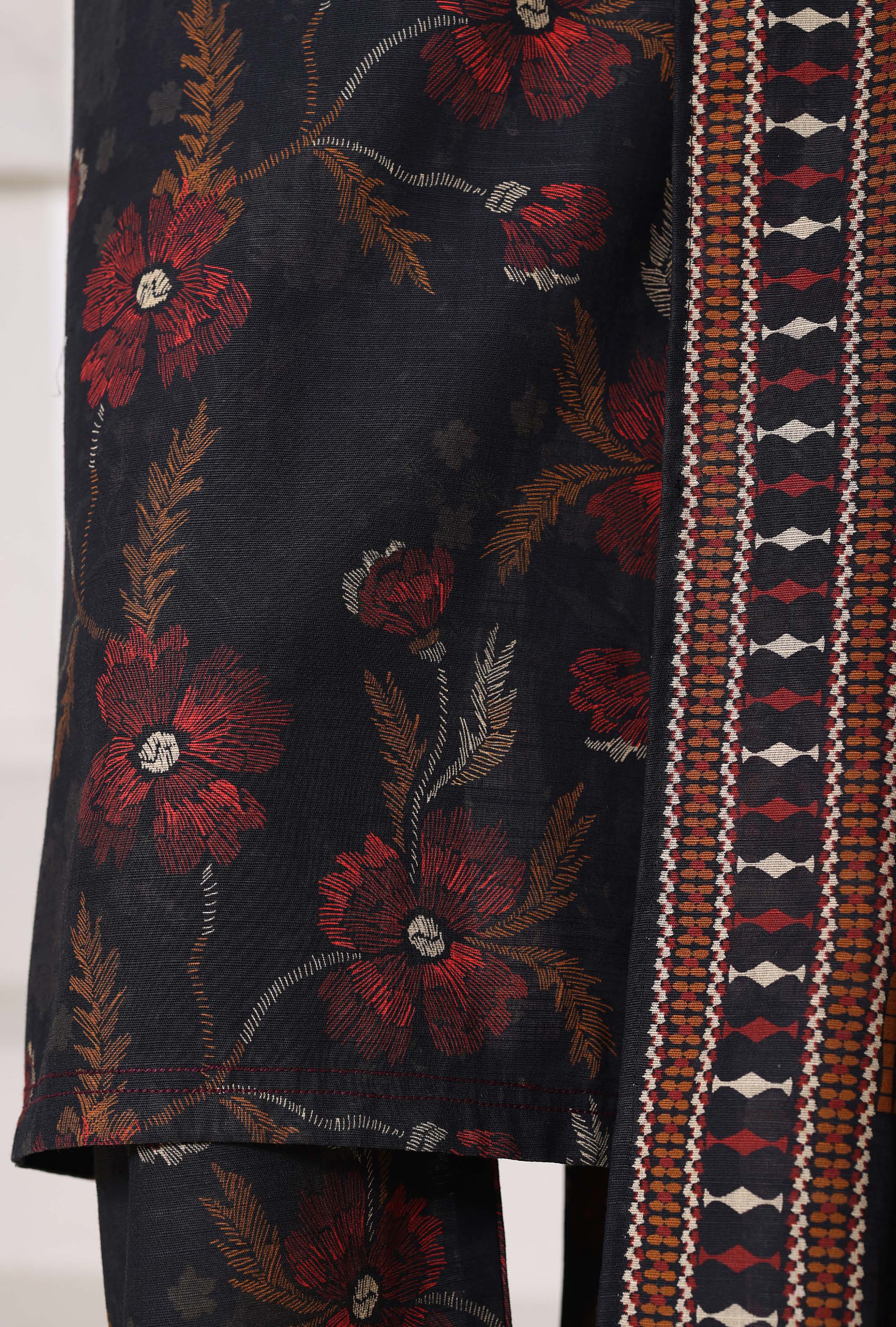 Sadabahar Printed Khadder 3PCS Stitched Vol—3 Collection 2025 D-25