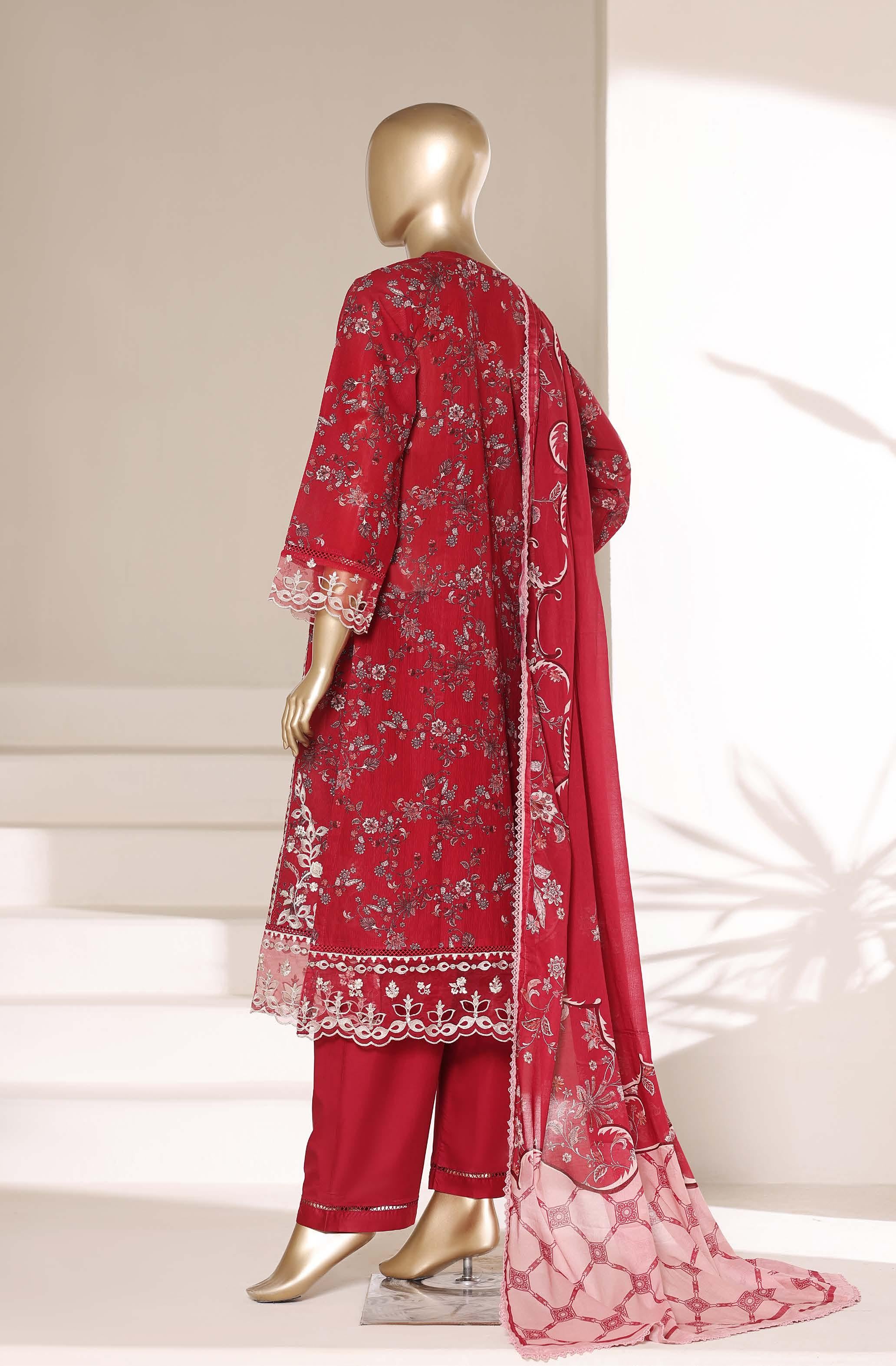 Sadabahar Luxury Signature  Lawn Embroidery 3Piece Stitched Vol-04 COLLECTION 2026. D-14
