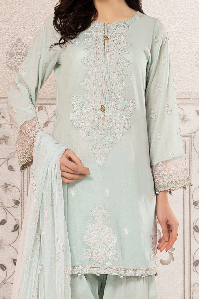 Maria B Luxury 3Piece Rtw Lawn Collection Collection 2025 MBLE-3218