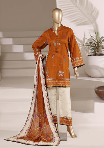 Sadabahar Lawn Printed Short Length Vol-02 3Piece Stitched Collection 2026 D#-09