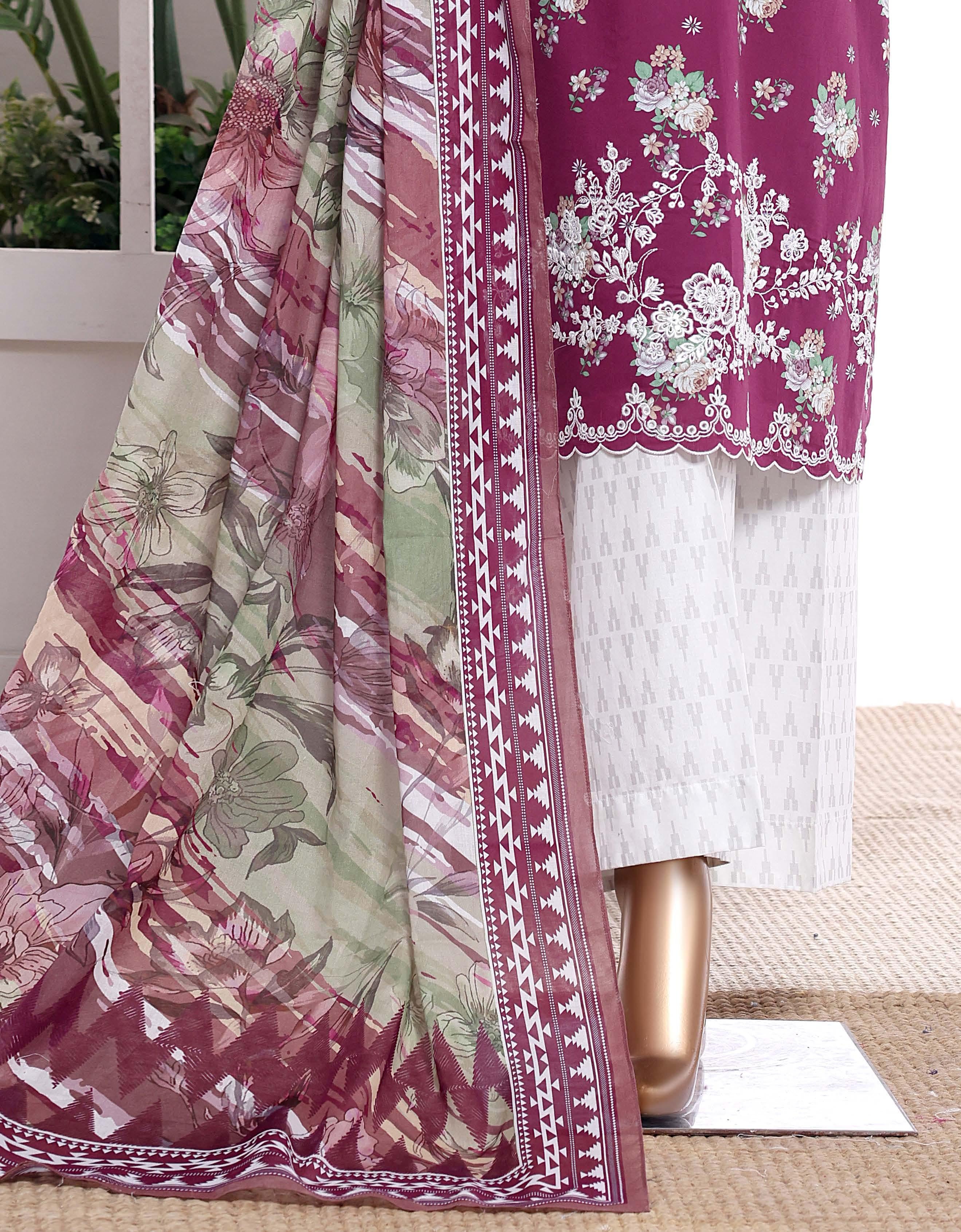 HZ °GULDOZI° Luxury Lawn Embroidery 3Piece Stitched Collection 2026 D#02