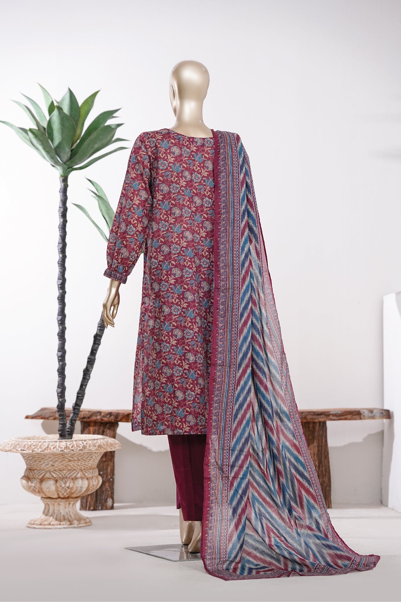 BIN SAEED Luxury Lawn Printed 3pcs Stitched Vol-18 3Piece Stitched COLLECTION 2026 D-#36