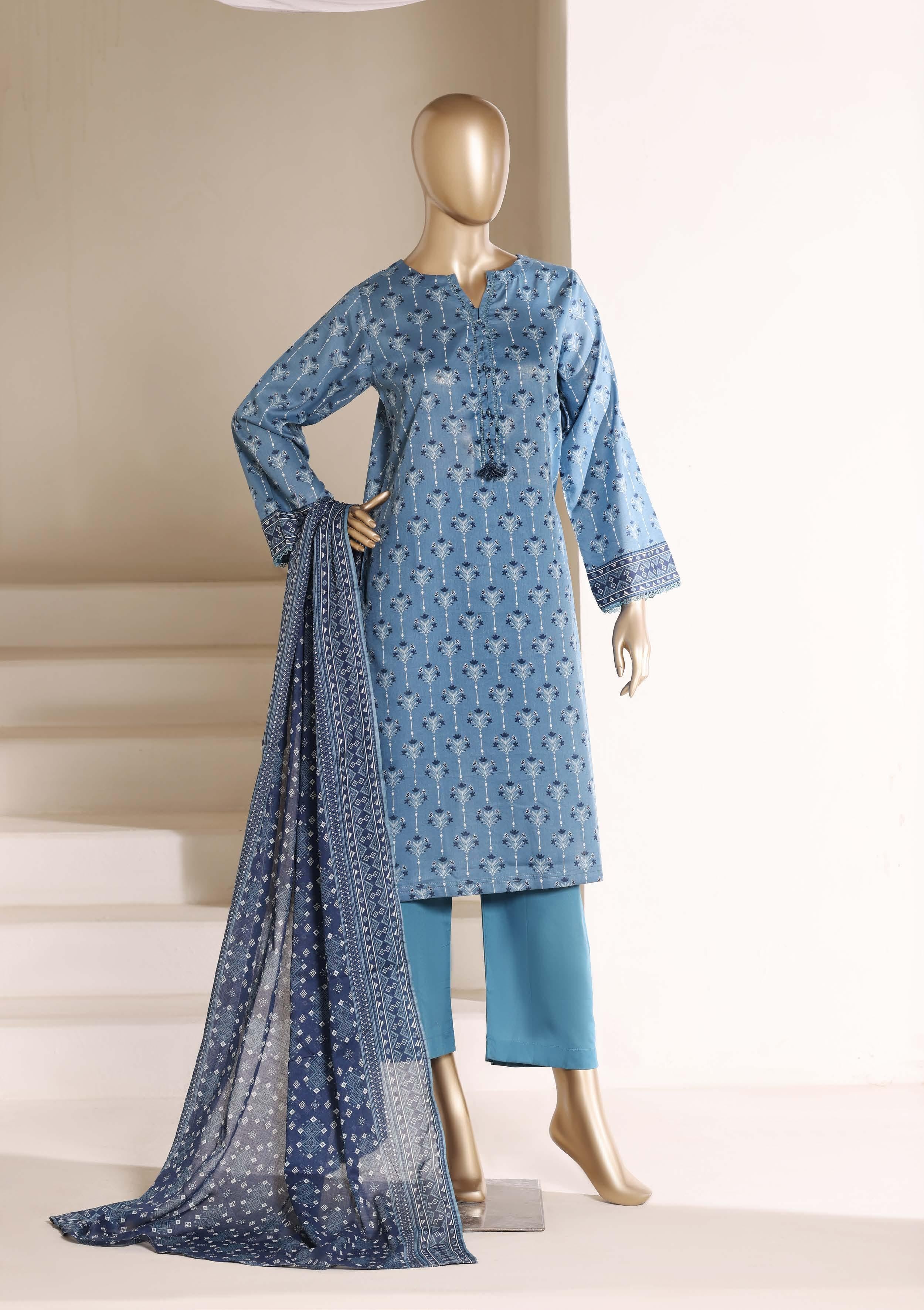 Sadabahar Printed Lawn 3Piece Stitched Vol-05 COLLECTION 2026 D#01