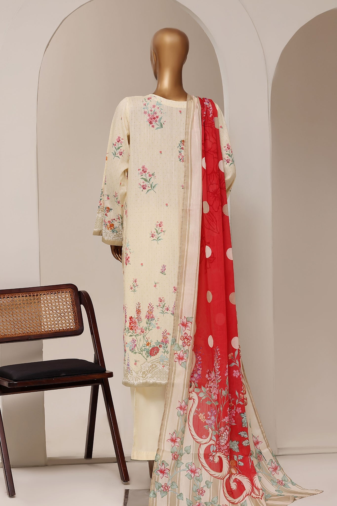 Sadabahar Lawn Printed Vol-13 3Piece Stitched Collection 2026 D#-02