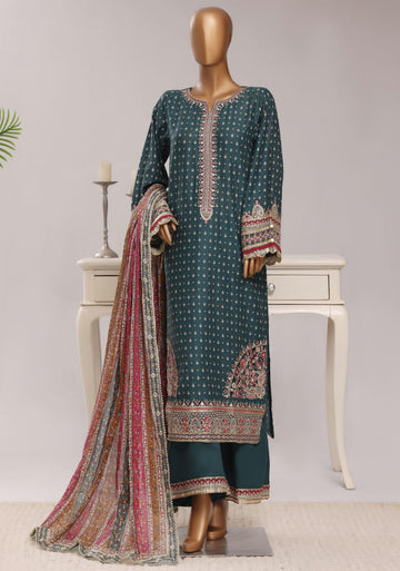 Sadabahar Luxury Regal Lawn With Digital Printed Lawn Dupatta 3Piece Stitched Festive Edition Collection 2026. D#-03