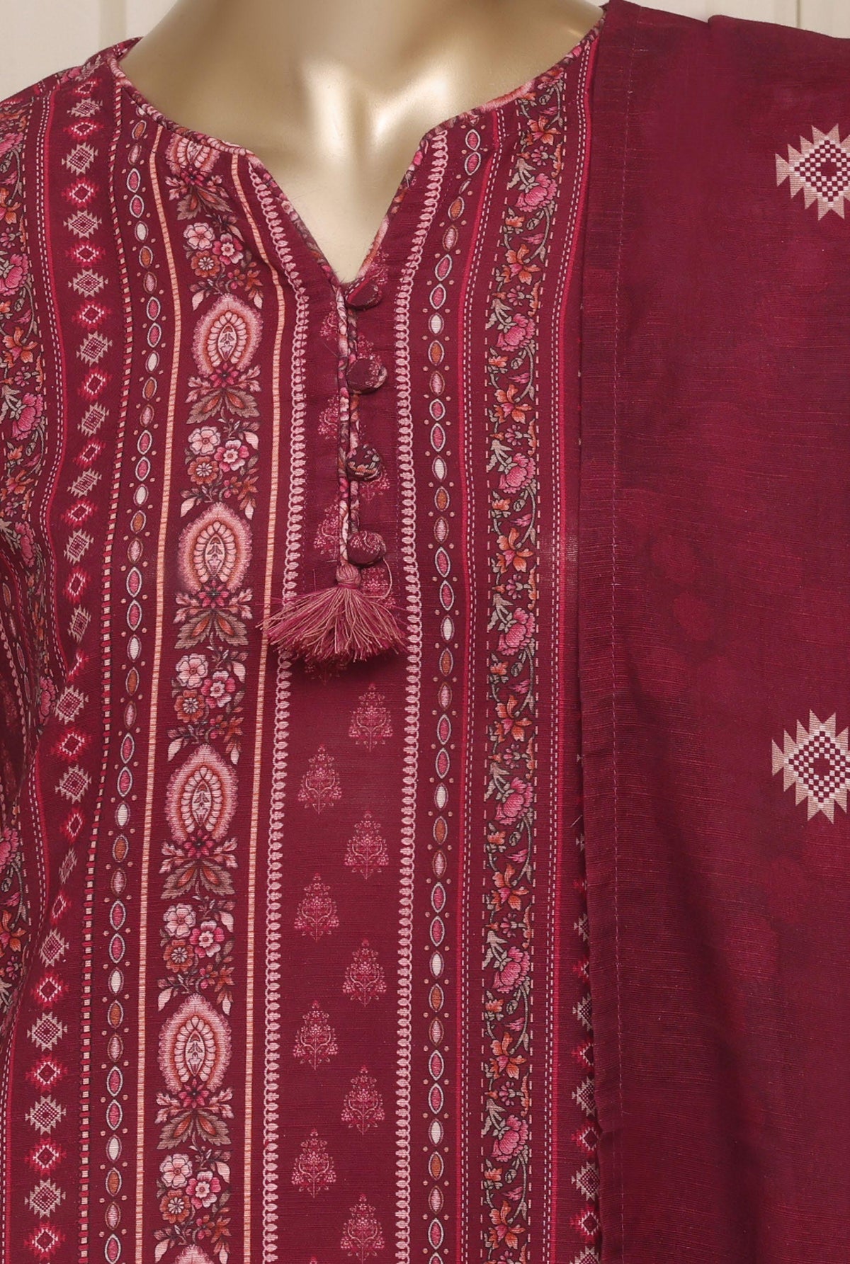 Sadabahar Luxury Khaddar Printed Winter 3Piece Vol-01 Collection SDKH-06