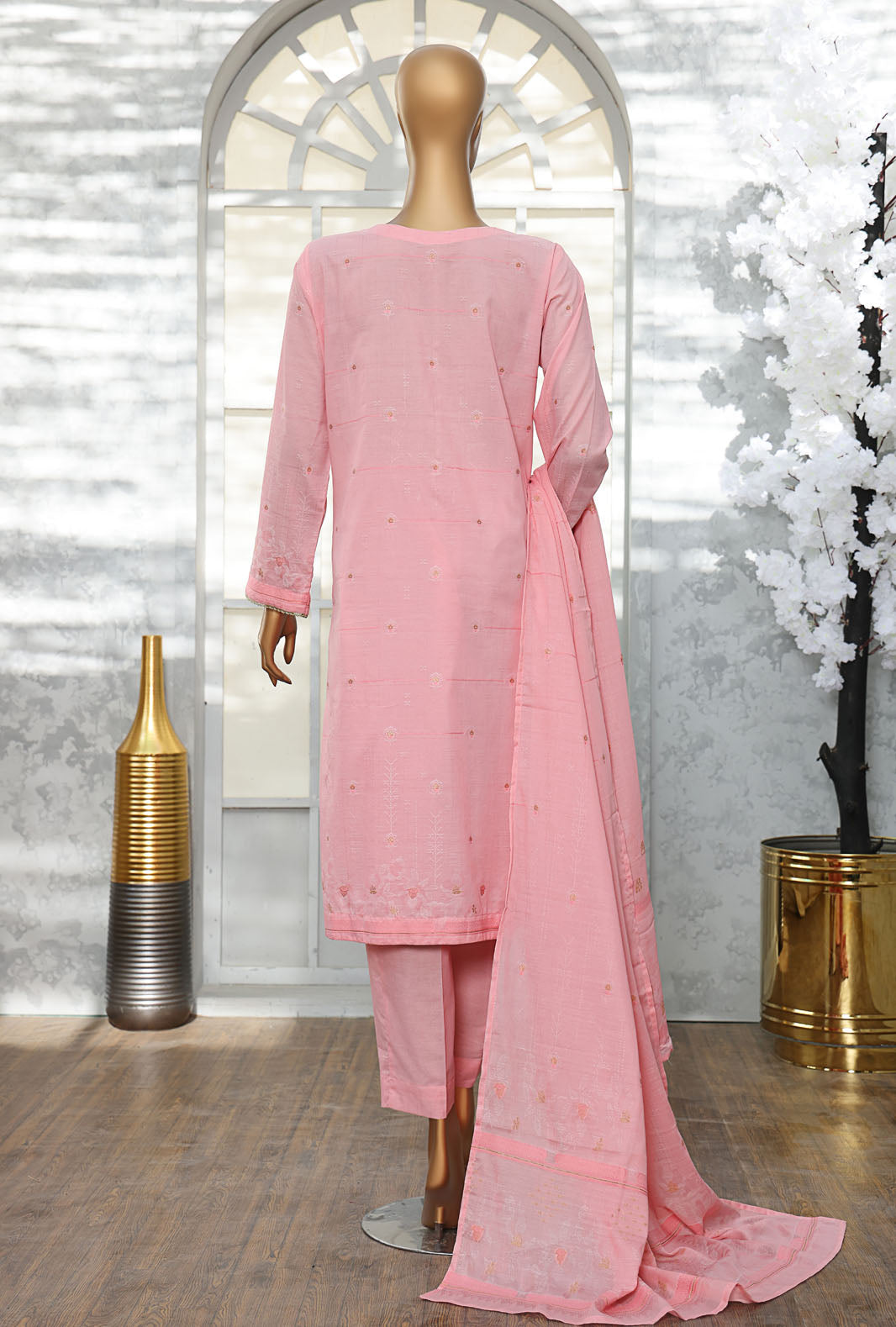 Valencia By HZ Textiles Embroidered Jacquard Suit Unstitched 3 Piece Collection 2025 D-04