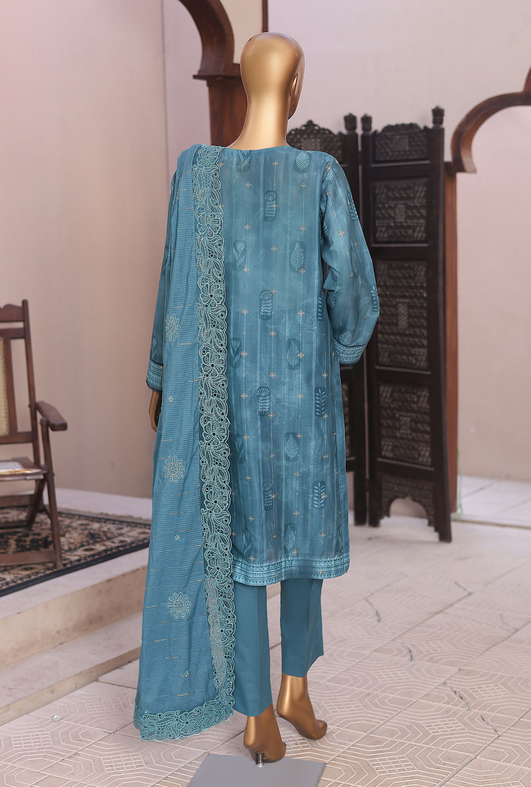 Ninokara by HZ Textiles Embroidered Jacquard Suit Unstitched 3 Piece Collection Vol-03 2026 D#-01