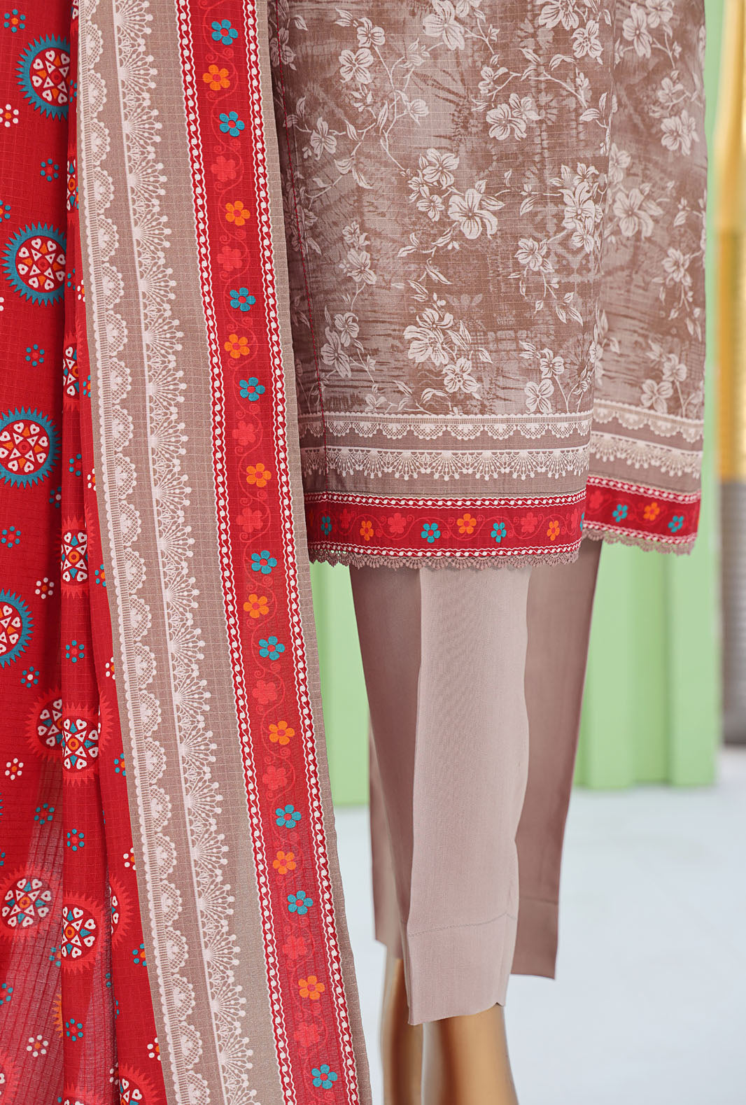 Vogue By HZ Textiles Printed Viscose Suit Unstitched 3 Piece Winter Collection 2025 D-08