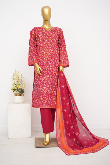BIN SAEED Luxury Lawn Printed 3pcs Stitched Vol-30 3Piece Stitched COLLECTION 2026 D#-113