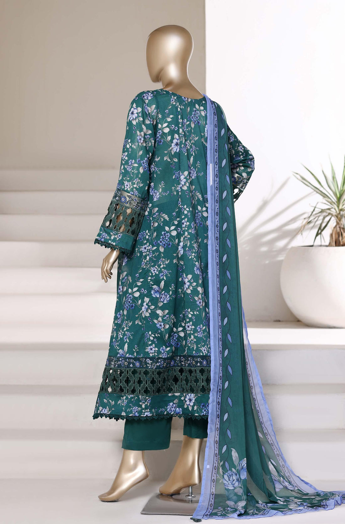 Sadabahar Luxury Peplum Frock Style Embroidery 3Piece Stitched COLLECTION 2026. D#05