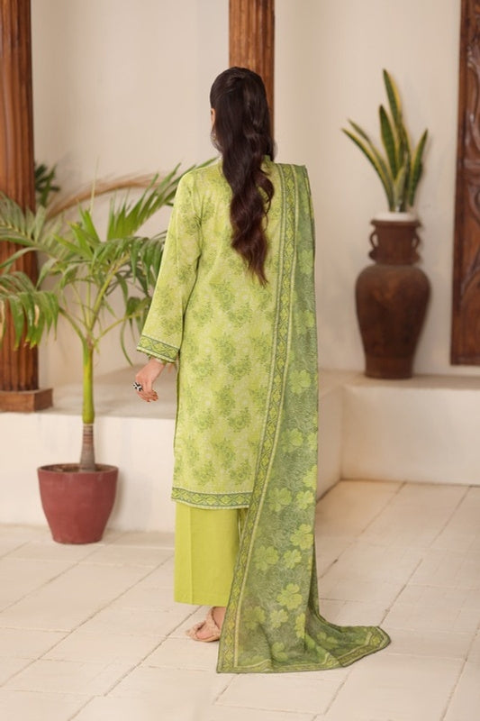 Aizal By Inaya Luxury Lawn Printed Vol-2 3Piece Stitched Collection 2026 AZIN-04
