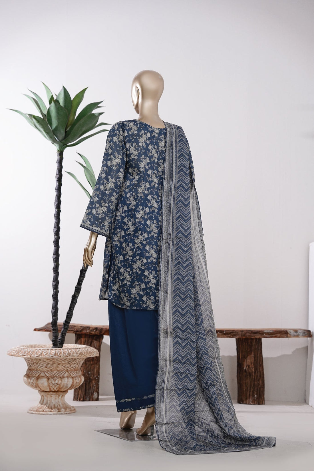 BIN SAEED Luxury Lawn Printed 3pcs Stitched Vol-18 3Piece Stitched COLLECTION 2026 D-#39