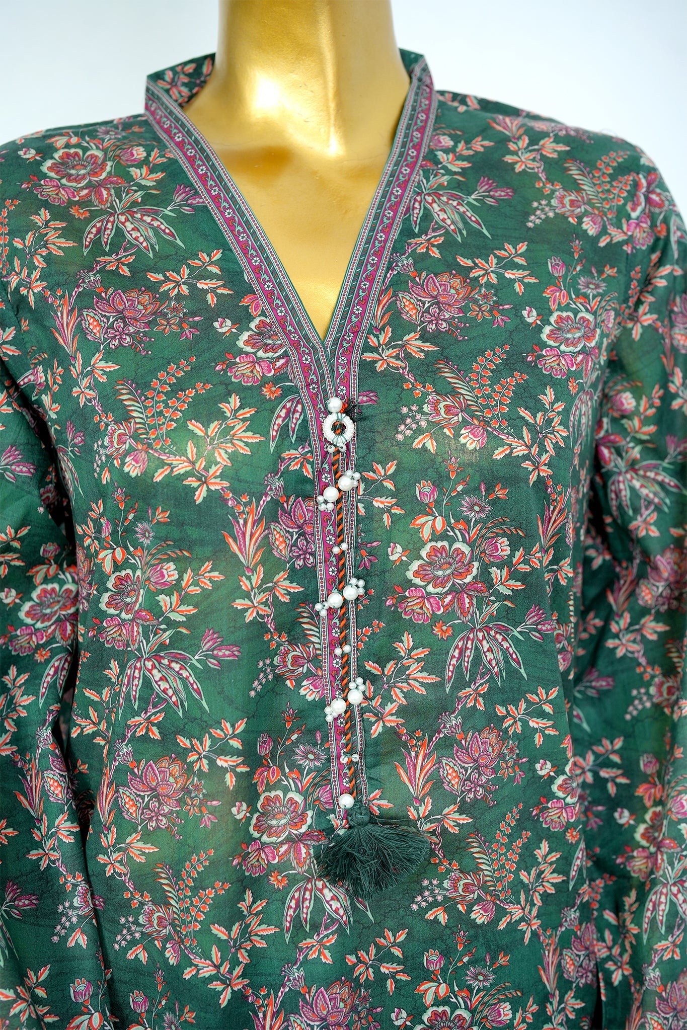 BIN SAEED Luxury Lawn Printed 3pcs Stitched Vol-30 3Piece Stitched COLLECTION 2026 D#-131