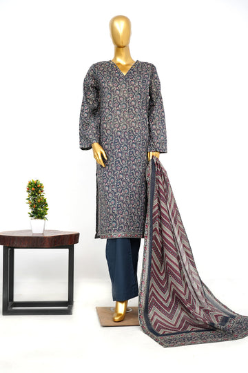 BIN SAEED Luxury Lawn Printed 3pcs Stitched Vol-30 3Piece Stitched COLLECTION 2026 D#-90