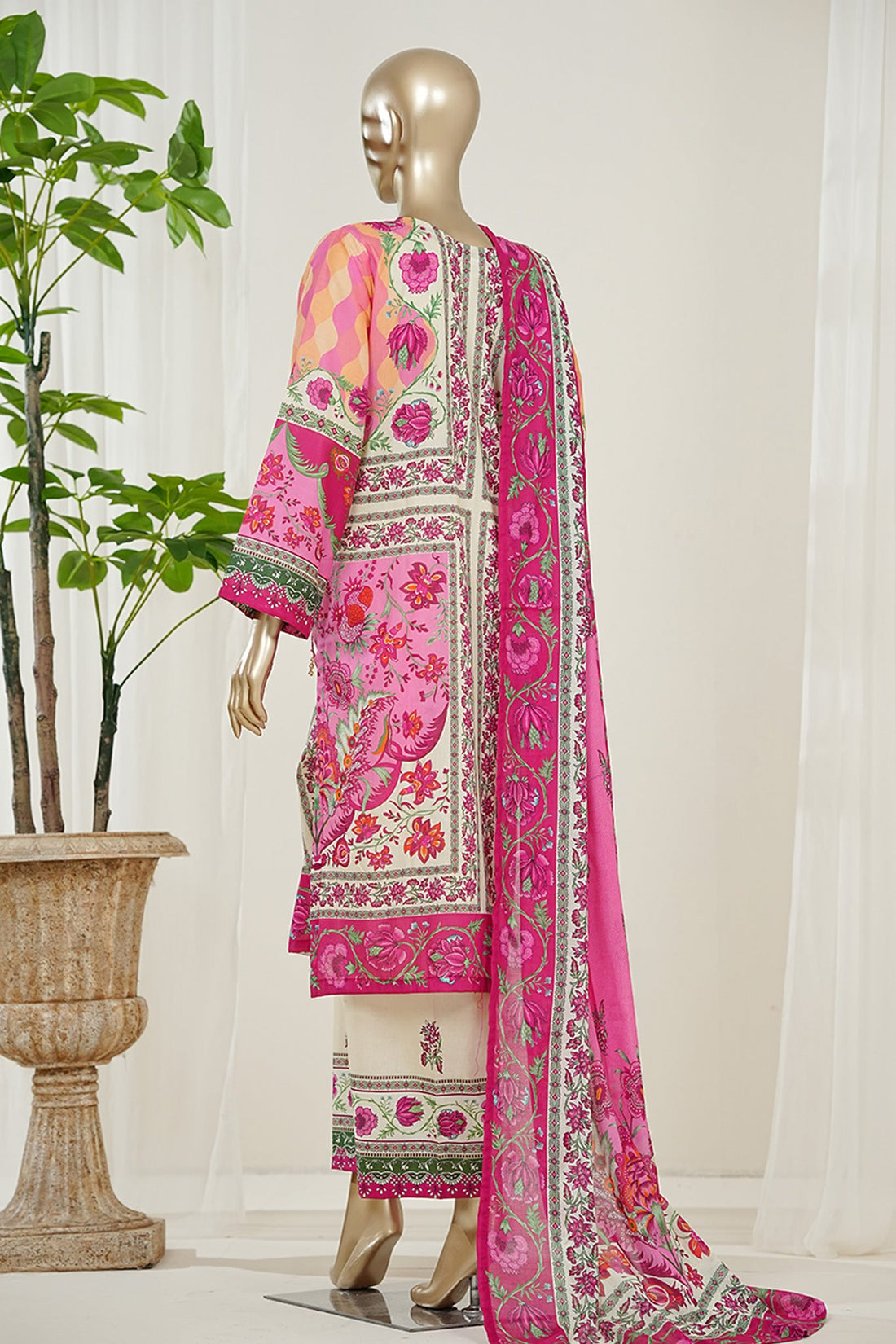 BIN SAEED Luxury Lawn Printed 3pcs Stitched Vol-18 3Piece Stitched COLLECTION 2026 D-#60