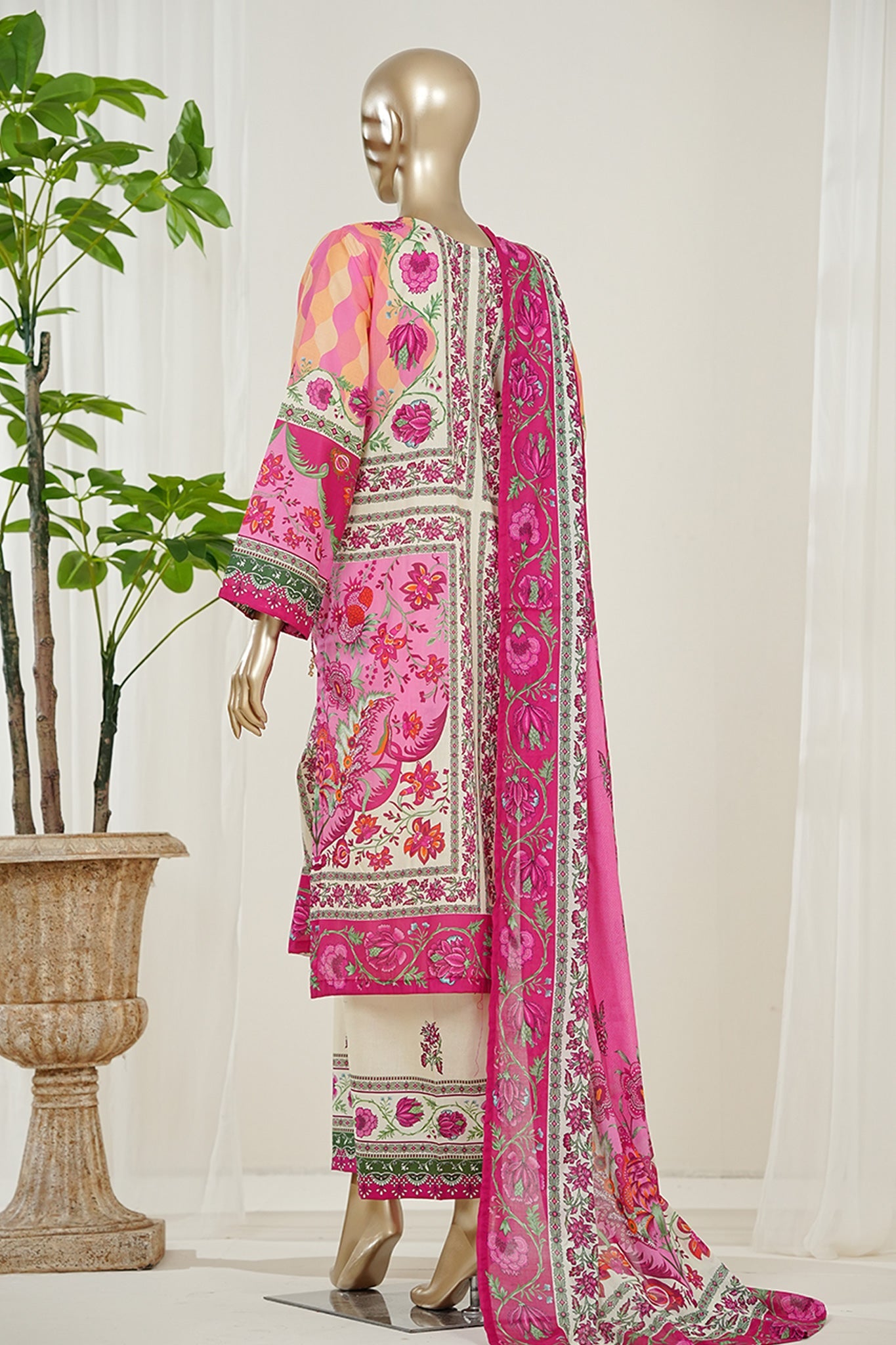 BIN SAEED Luxury Lawn Printed 3pcs Stitched Vol-18 3Piece Stitched COLLECTION 2026 D-#60