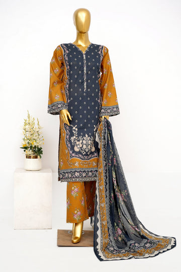 BIN SAEED Luxury Lawn Printed 3pcs Stitched Vol-30 3Piece Stitched COLLECTION 2026 D#-116