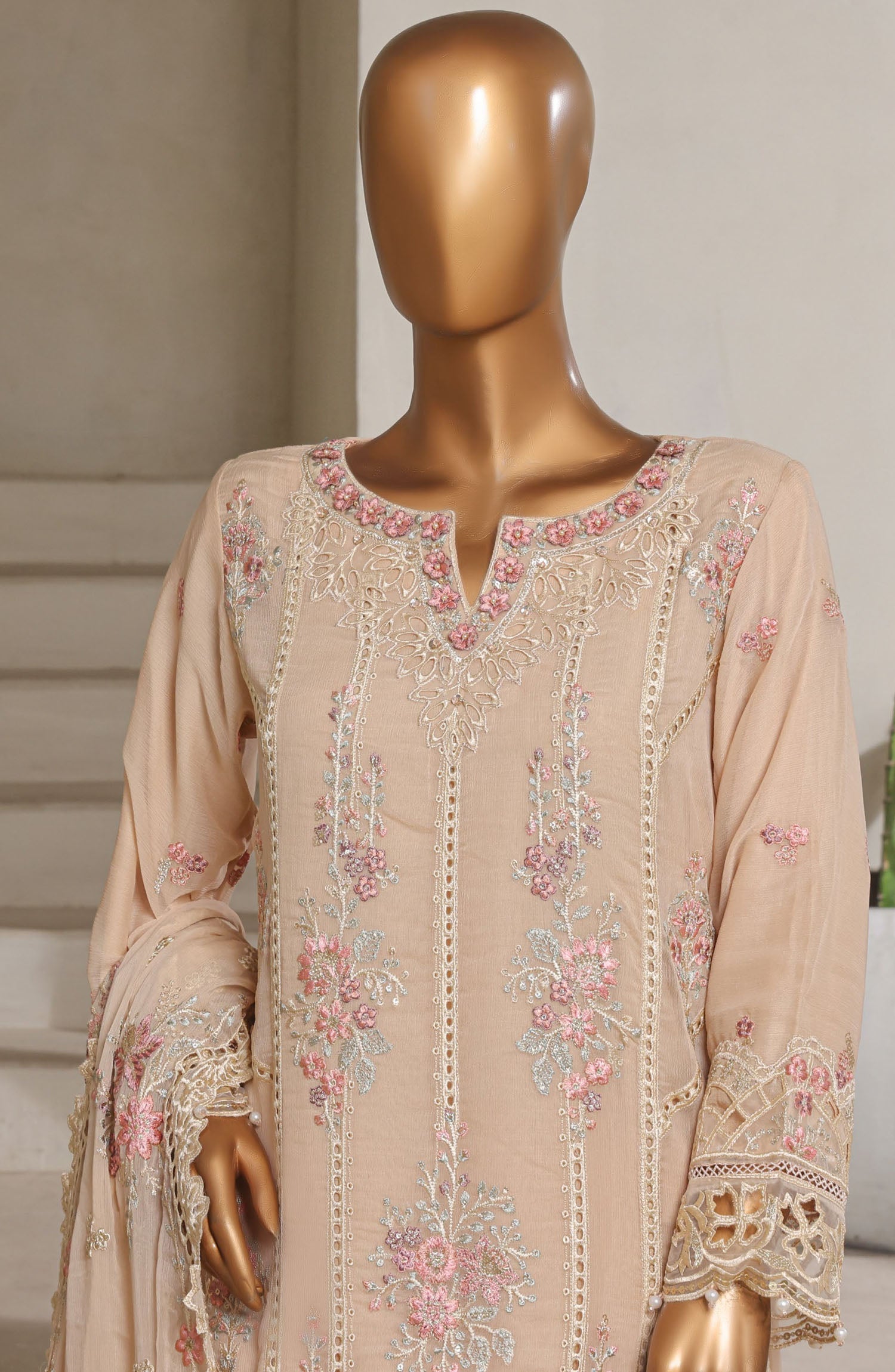 SADABAHAR Luxury Chiffon Afsanay 3Piece Collection 2025 Limited Edition D-01