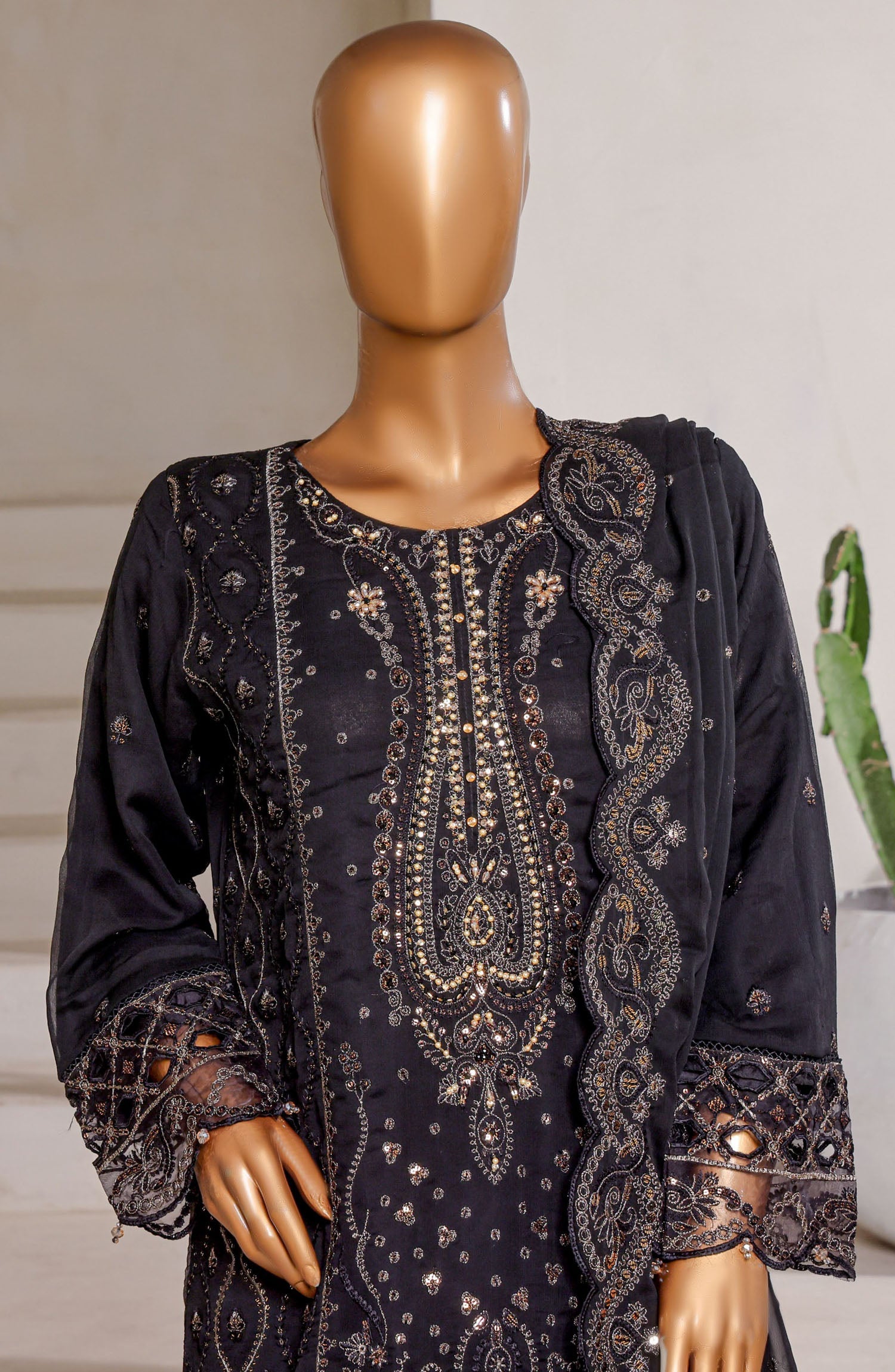 SADABAHAR Luxury Chiffon Afsanay 3Piece Collection 2025 Limited Edition D-02