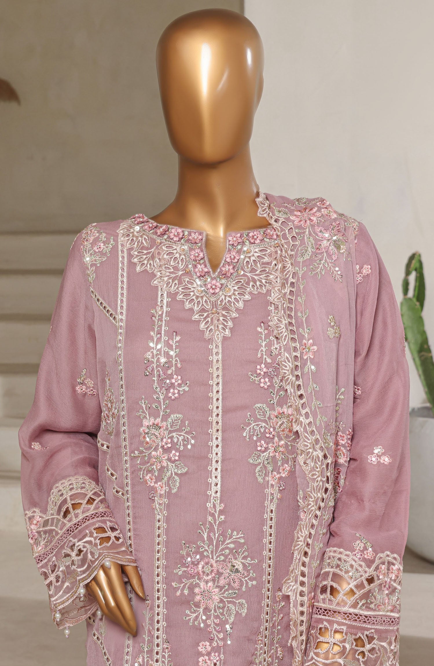 SADABAHAR Luxury Chiffon Afsanay 3Piece Collection 2025 Limited Edition D-03