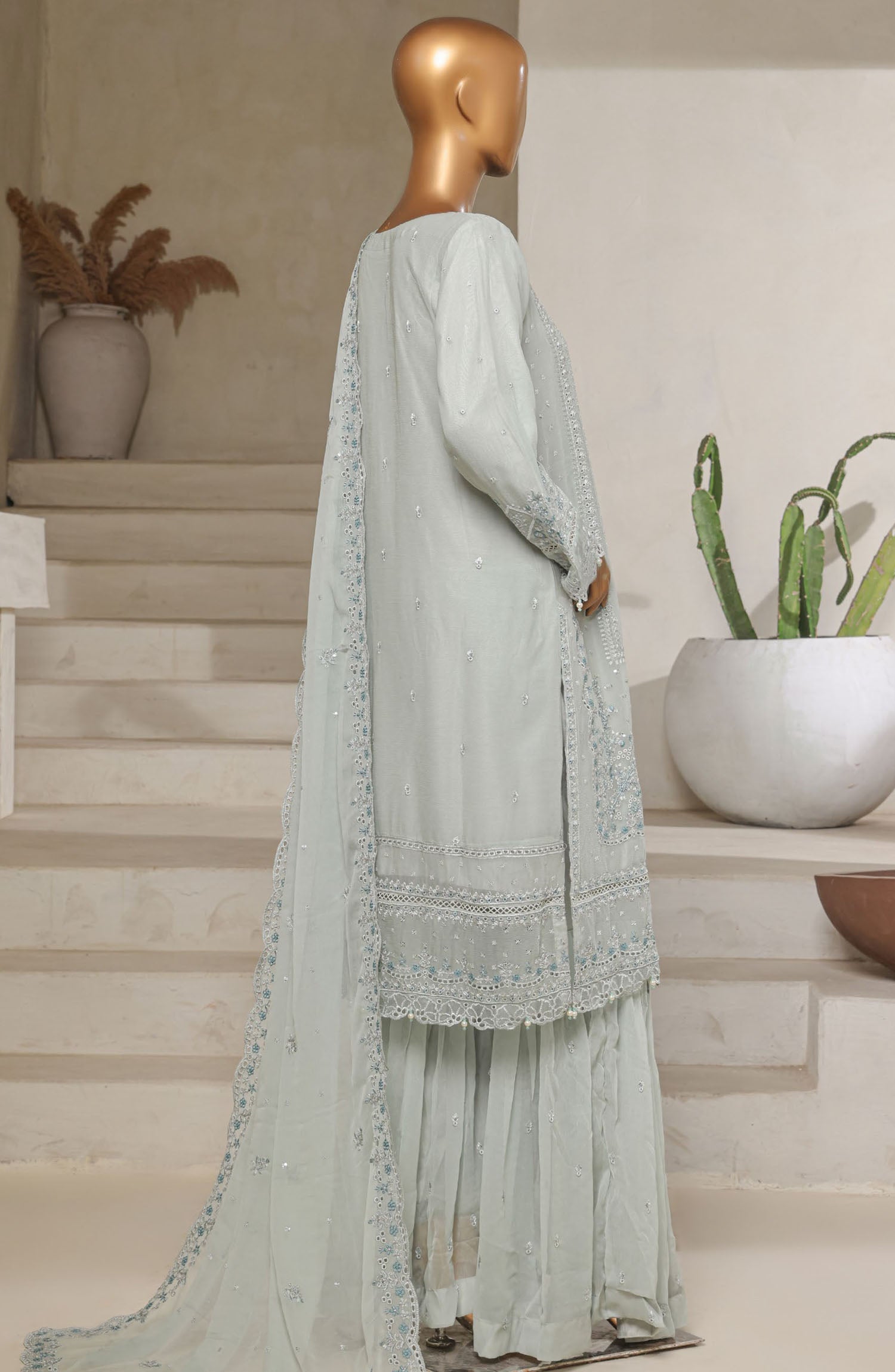 SADABAHAR Luxury Chiffon Afsanay 3Piece Collection 2025 Limited Edition D-04