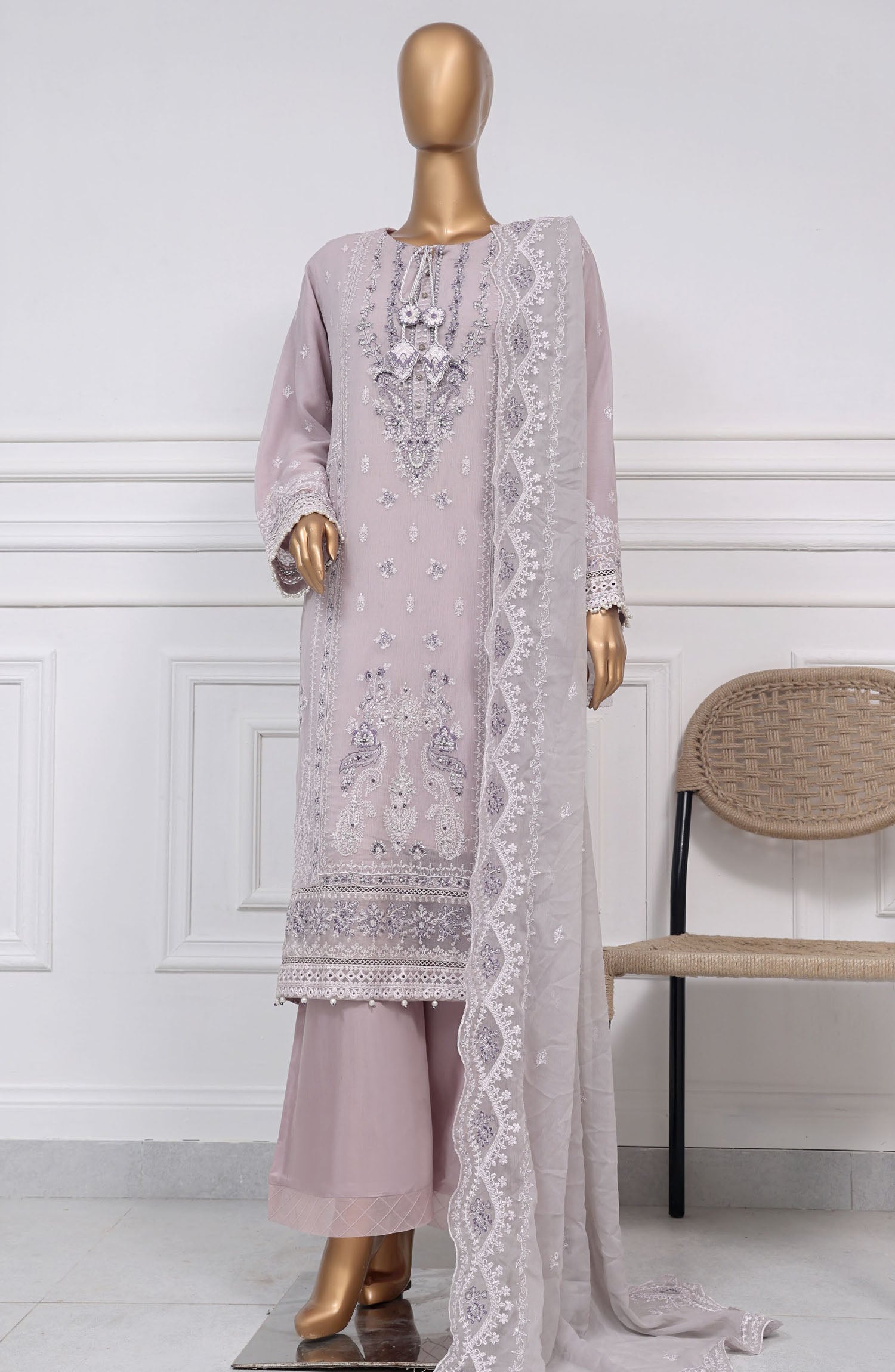 SADABAHAR Luxury Chiffon Afsanay 3Piece Collection 2025 Limited Edition D-05